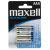 MAXELL Alkálielem LR-3 AAA 4db-os