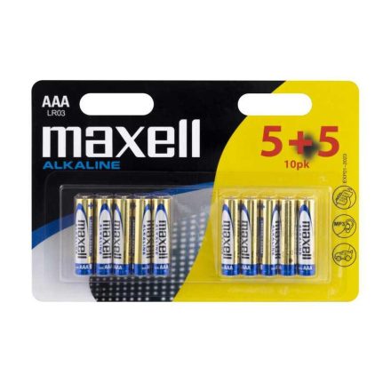 MAXELL Alkálielem LR-3 AAA 10db-os