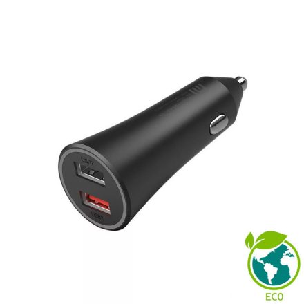 Xiaomi Mi 37W Dual-Port Car Charger autós töltő USB