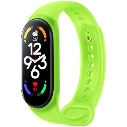 Xiaomi Smart Band 7 Pótszíj, Neonzöld