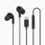 Xiaomi Type-C Earphones Vezetékes Fülhallgató, Fekete